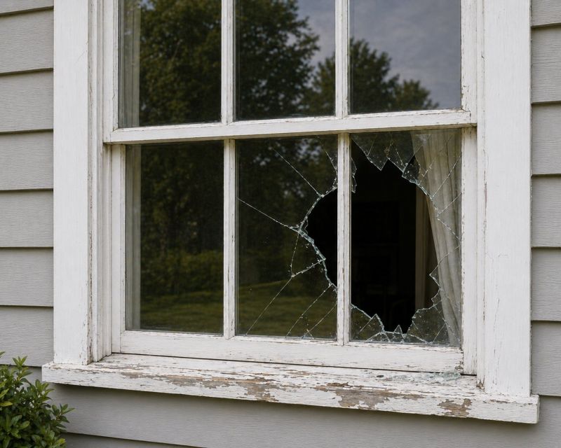 Cracked Window Repair in Kansas City, KS