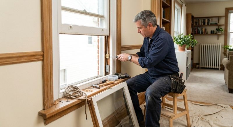 Double Hung Window Repair in Kansas City, KS